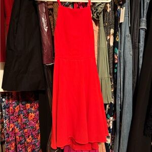 Fun strappy Red Dress